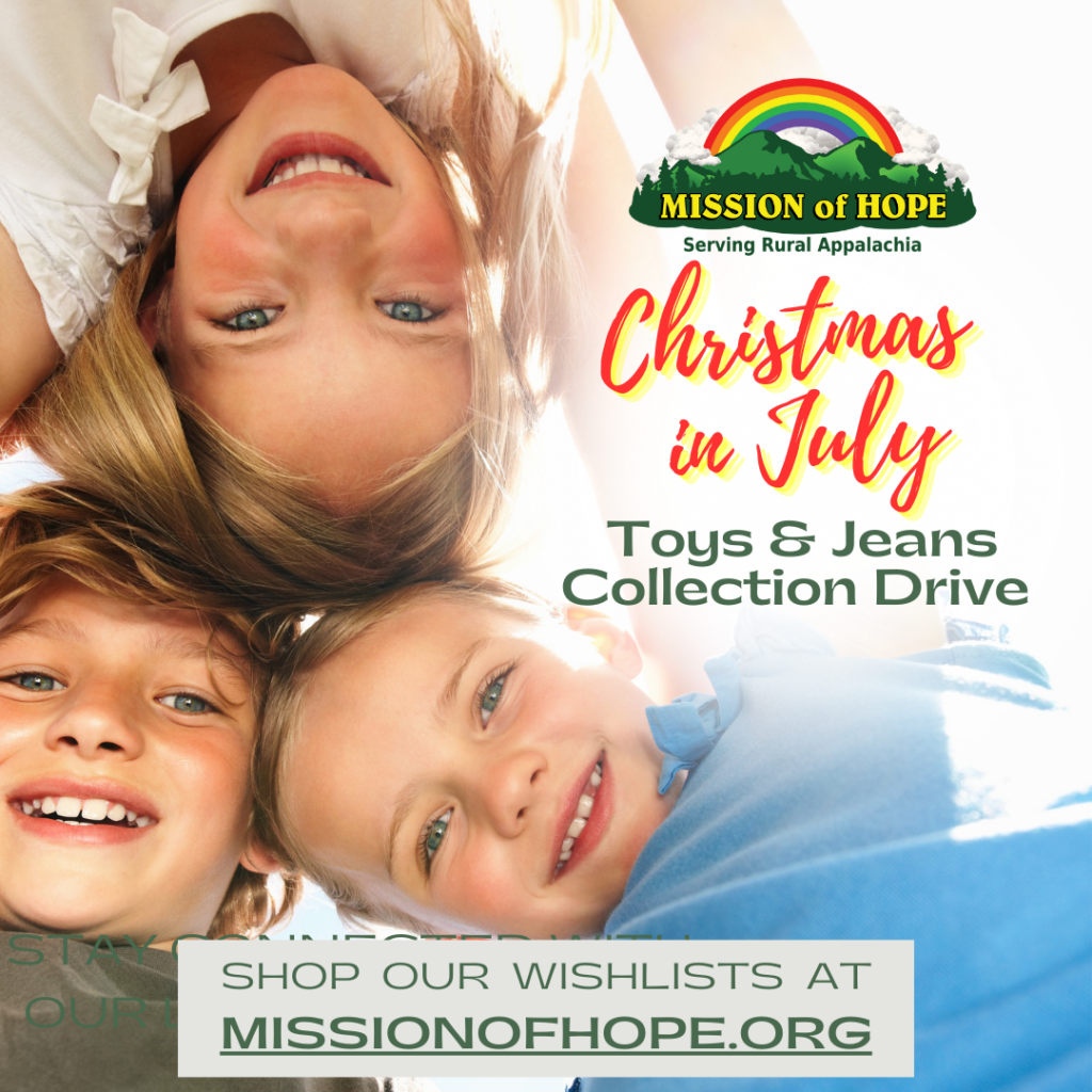 Christmas in July with Mission of Hope